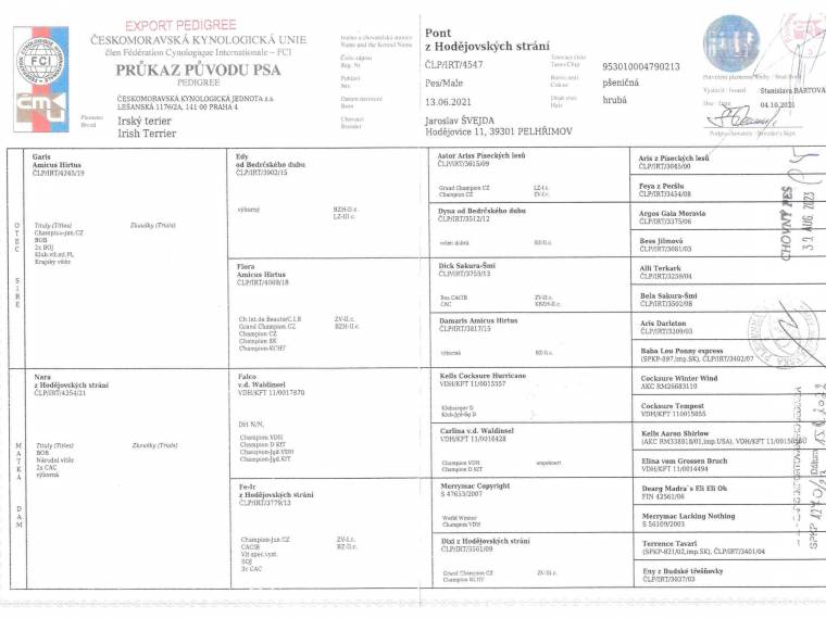 Pont z Hodějovských strání