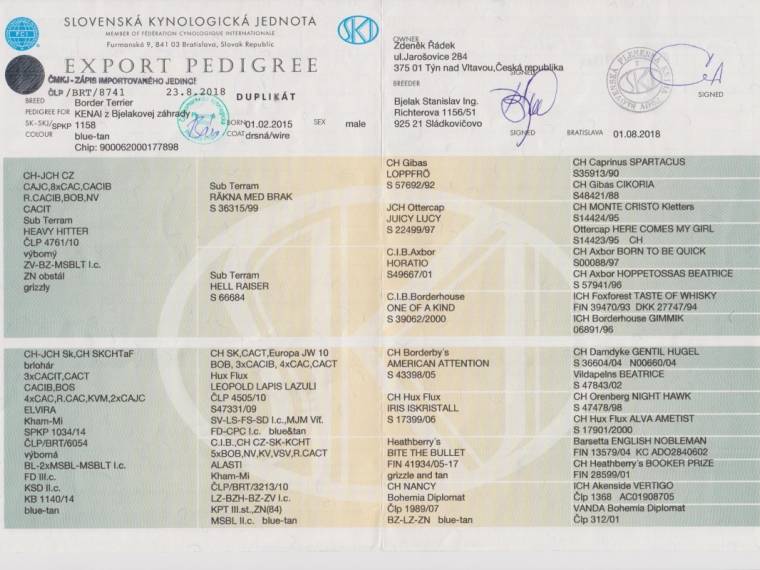 Kenai z Bjelakovej zahrady